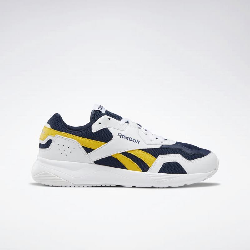 Tenisi Reebok Royal Dashonic 2.0 Dama Albi/Bleumarin/Galbeni Romania MG7973UP